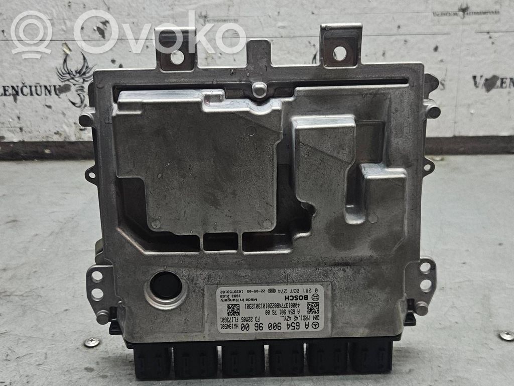 Engine control unit/module   A6549009600,A6549017600,0281037274
