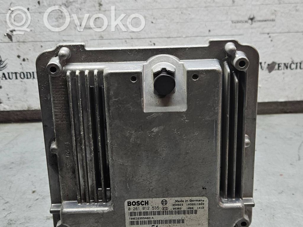 Engine control unit/module   0281012535,1860A654,1039S11683