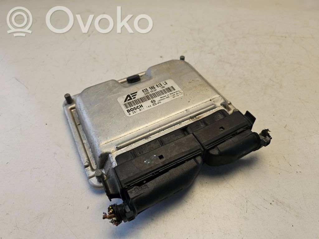 Engine control unit/module   038906019LQ,1039S01466,0281011144