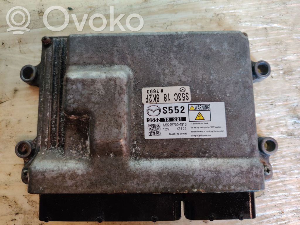 Mazda 2 Engine control unit/module 