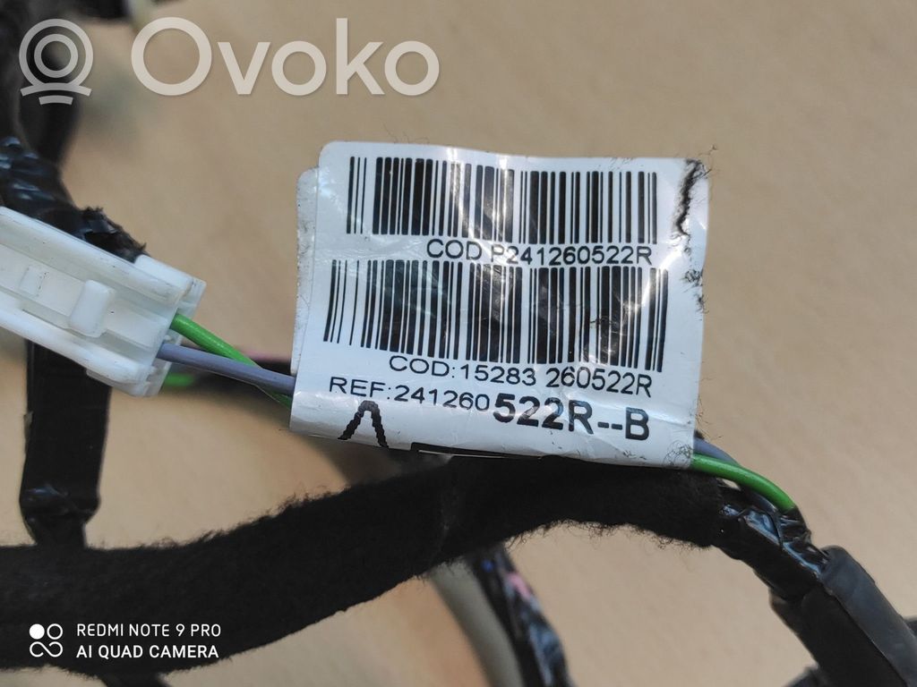 Cableado de puerta trasera   241260522R