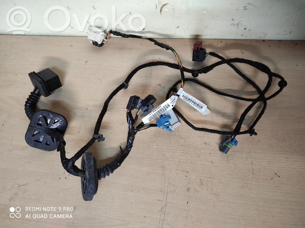 Cadillac SRX Cableado de puerta trasera 