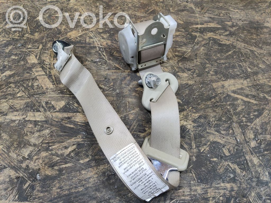 Nissan Tiida C11 Pas bezpieczeństwa fotela tylnego 