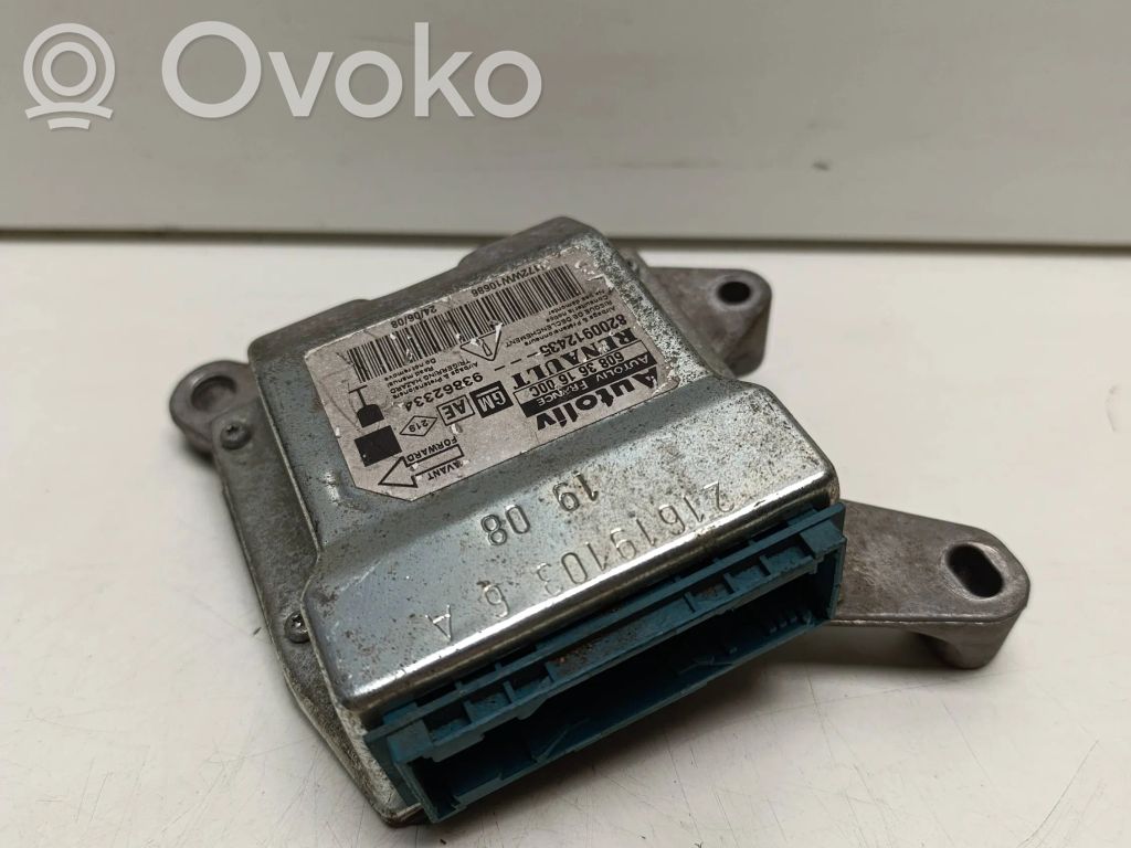 Opel Vivaro Airbag control unit/module 