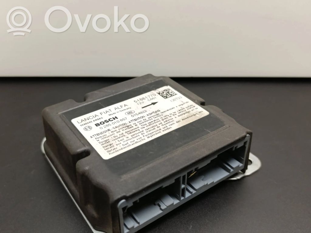 Fiat Doblo Airbag control unit/module 