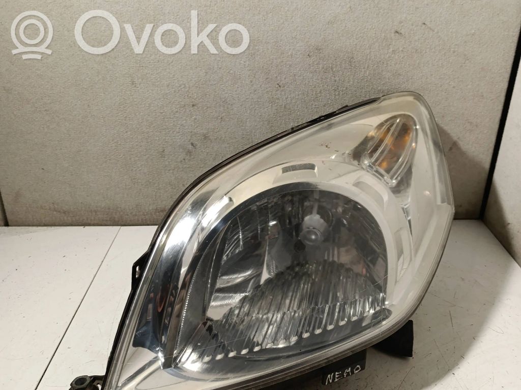 Citroen Nemo Headlight/headlamp 