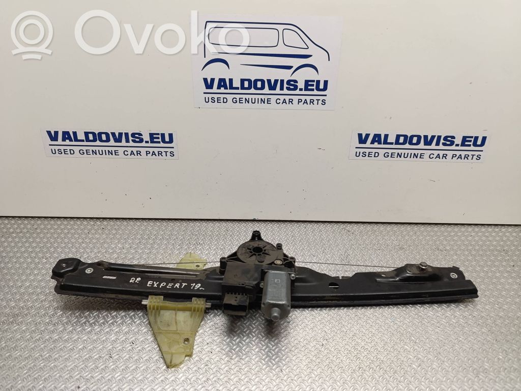 Peugeot Expert Front door window regulator with motor 