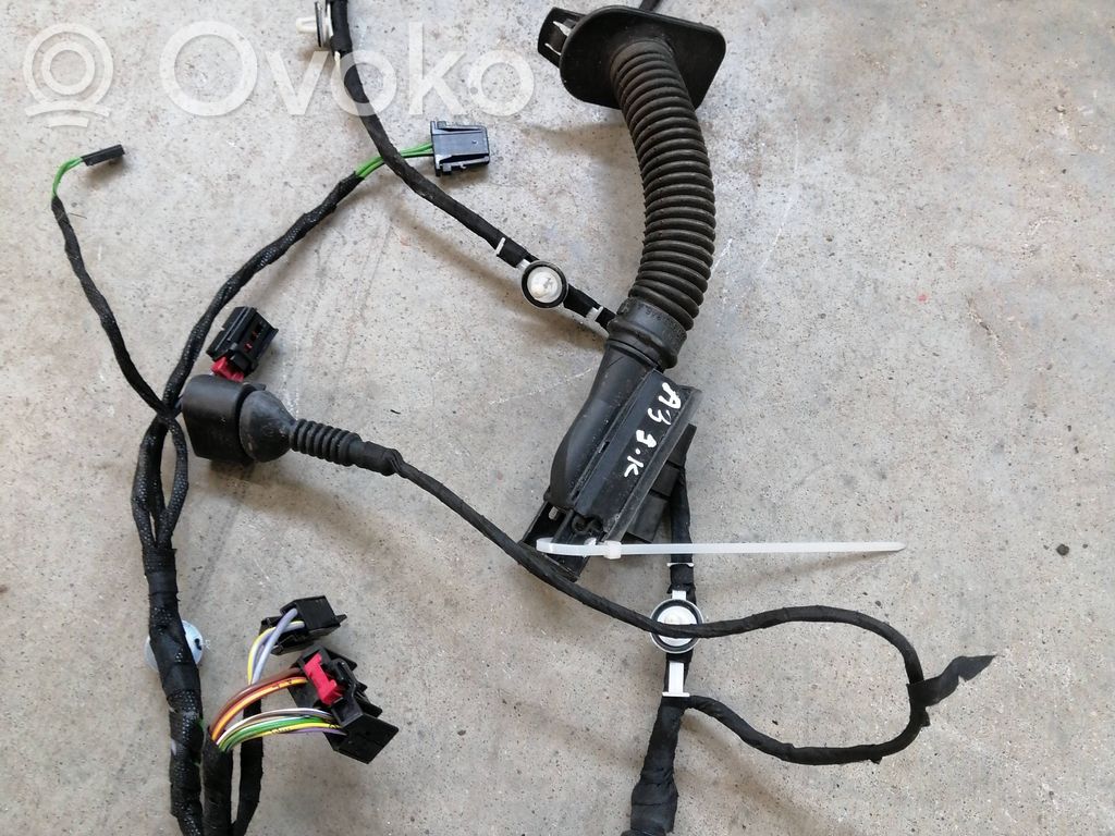 Audi A3 S3 8V Cableado de puerta trasera 