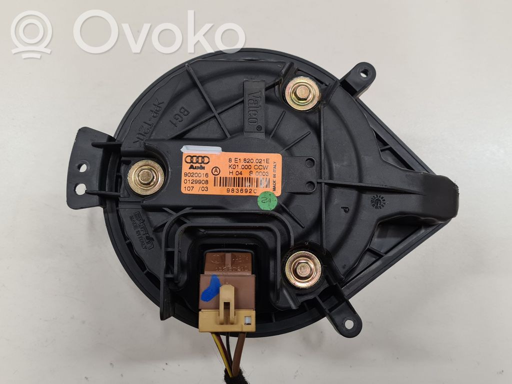 Audi A4 S4 B6 8E 8H Wentylator nawiewu / Dmuchawa 