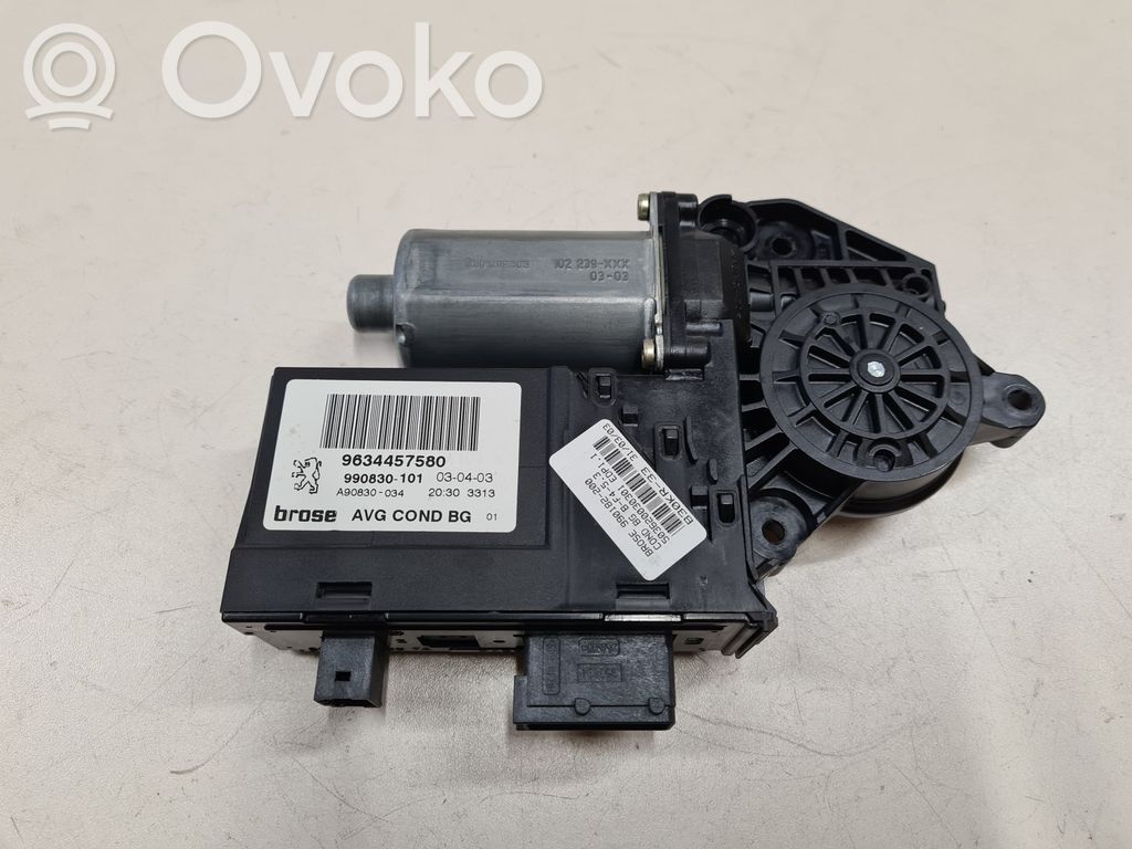 Peugeot 307 Silnik regulatora szyby drzwi przednich 