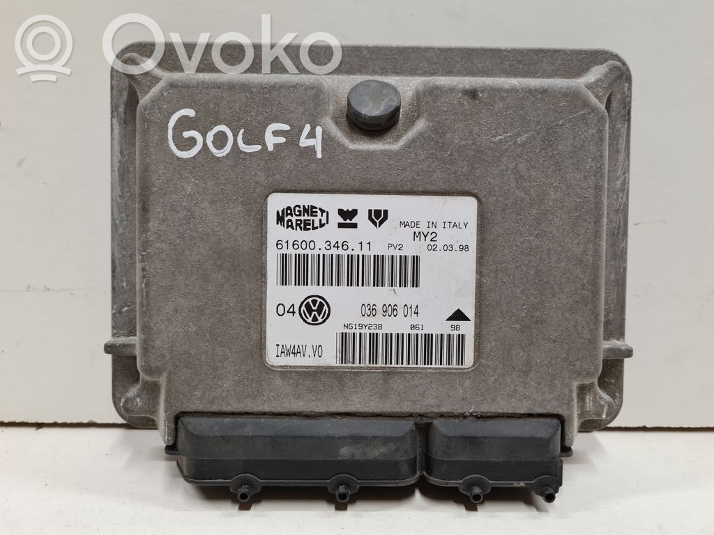 Volkswagen Golf IV Engine control unit/module 