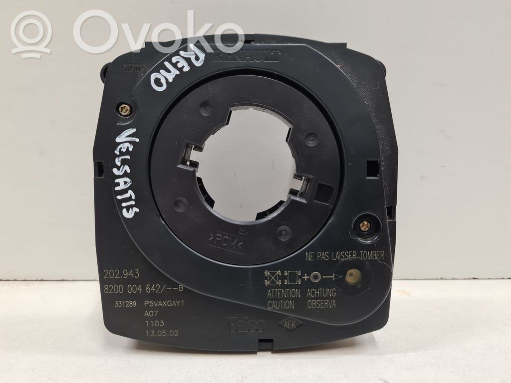 Renault Vel Satis Airbag slip ring squib (SRS ring) 