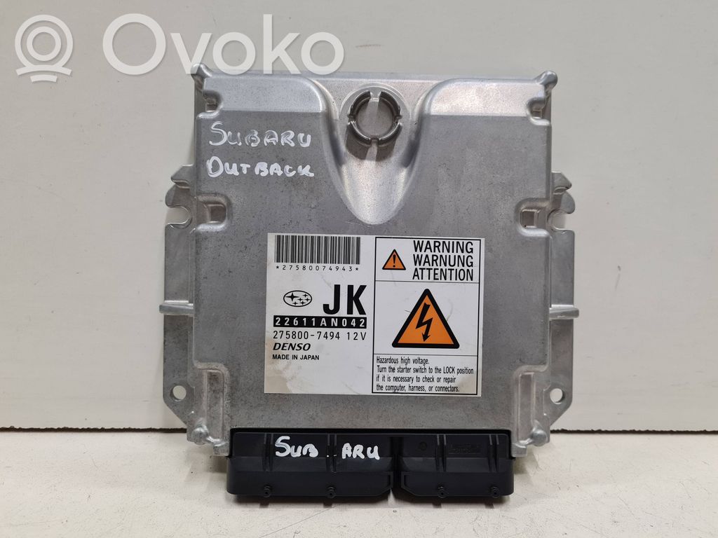 Subaru Outback Engine control unit/module 