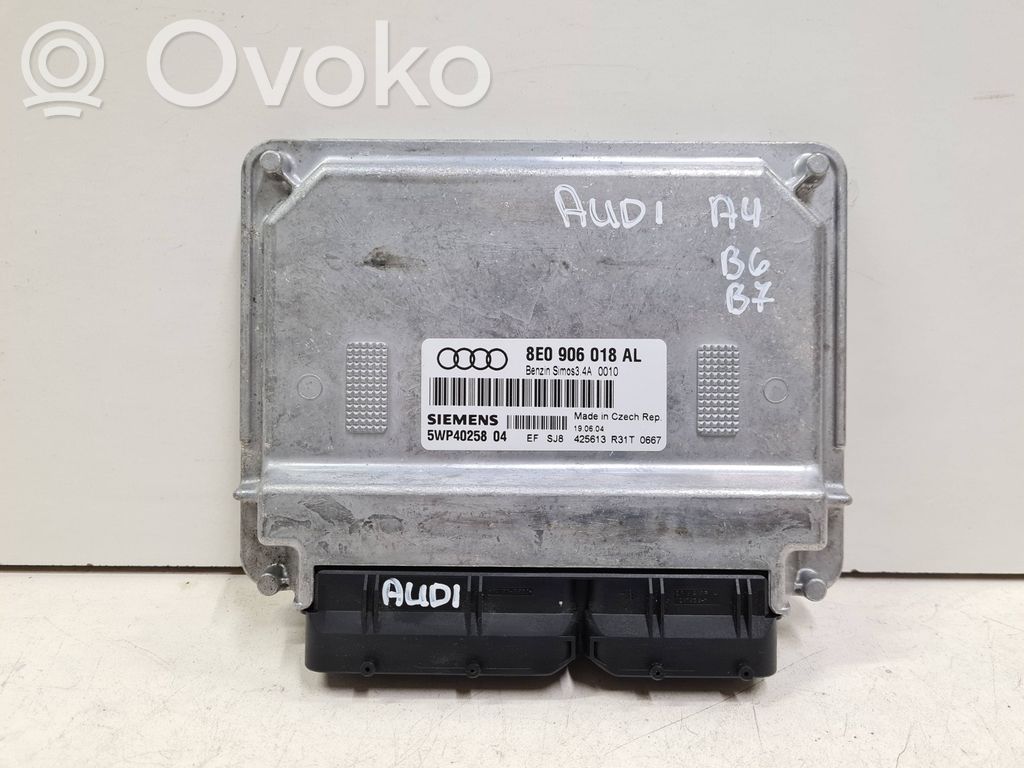 Audi A4 S4 B7 8E 8H Engine control unit/module 