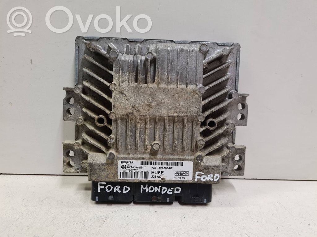 Ford Mondeo MK IV Engine control unit/module 