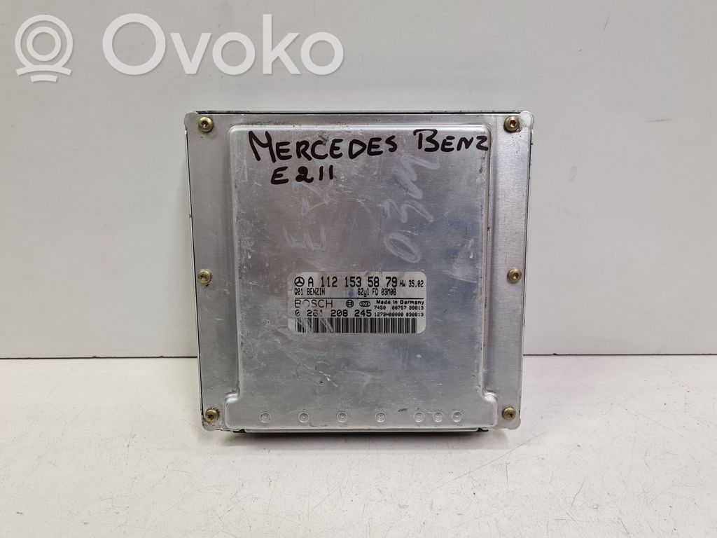 Mercedes-Benz E W211 Engine control unit/module 