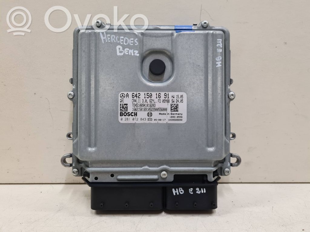 Mercedes-Benz E W211 Engine control unit/module 