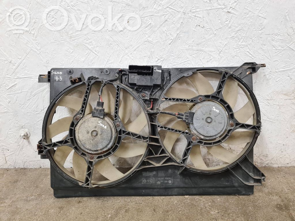 Saab 9-3 Ver2 Elektrisks radiatoru ventilators 