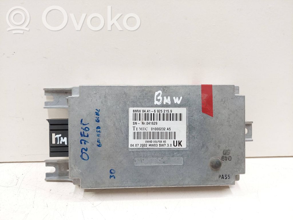 BMW 7 E65 E66 Voice control module 