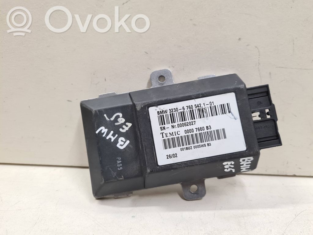 BMW 7 E65 E66 Hammastangon ohjainlaite 