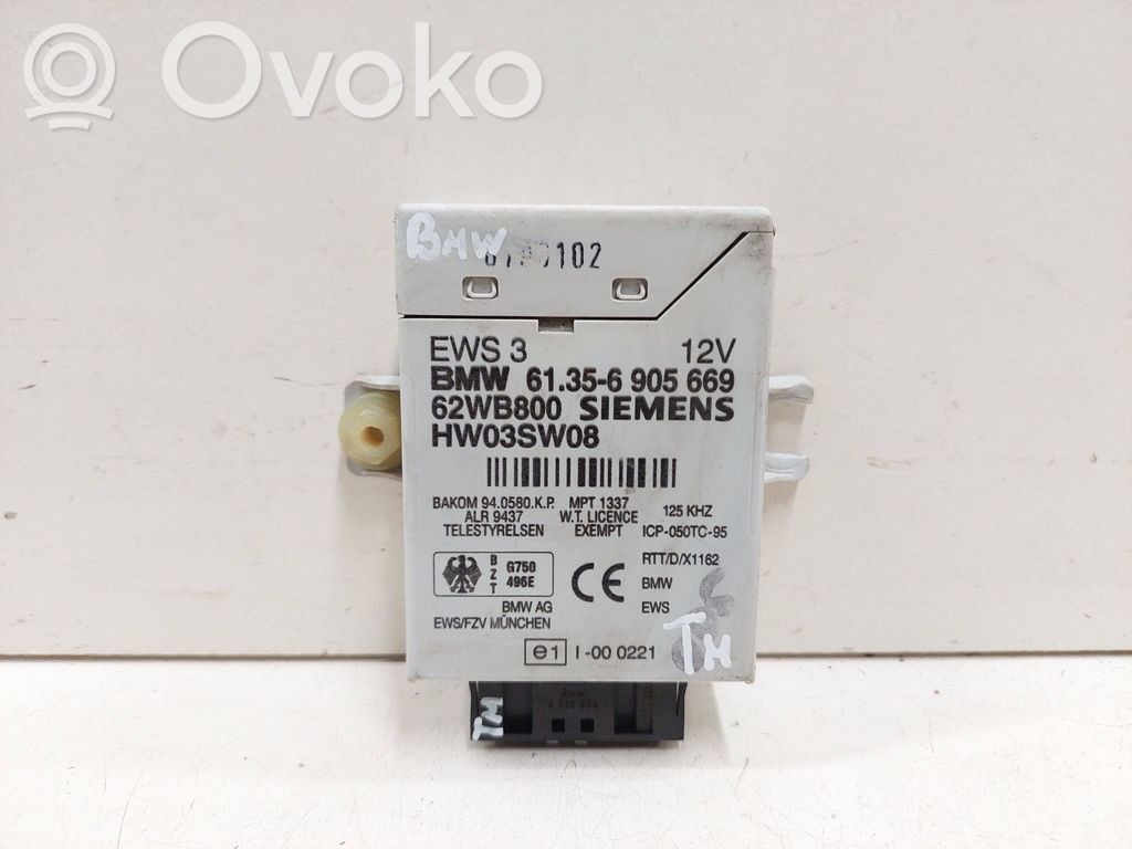 BMW 3 E46 Immobilizer control unit/module 