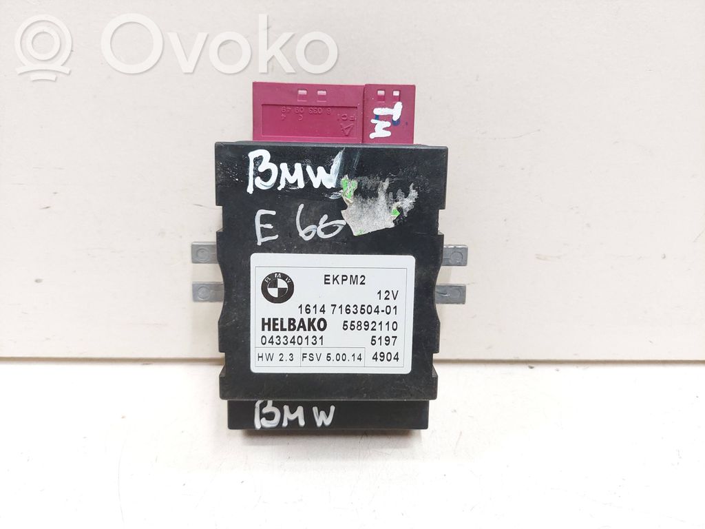 BMW 5 E60 E61 Fuel injection pump control unit/module 
