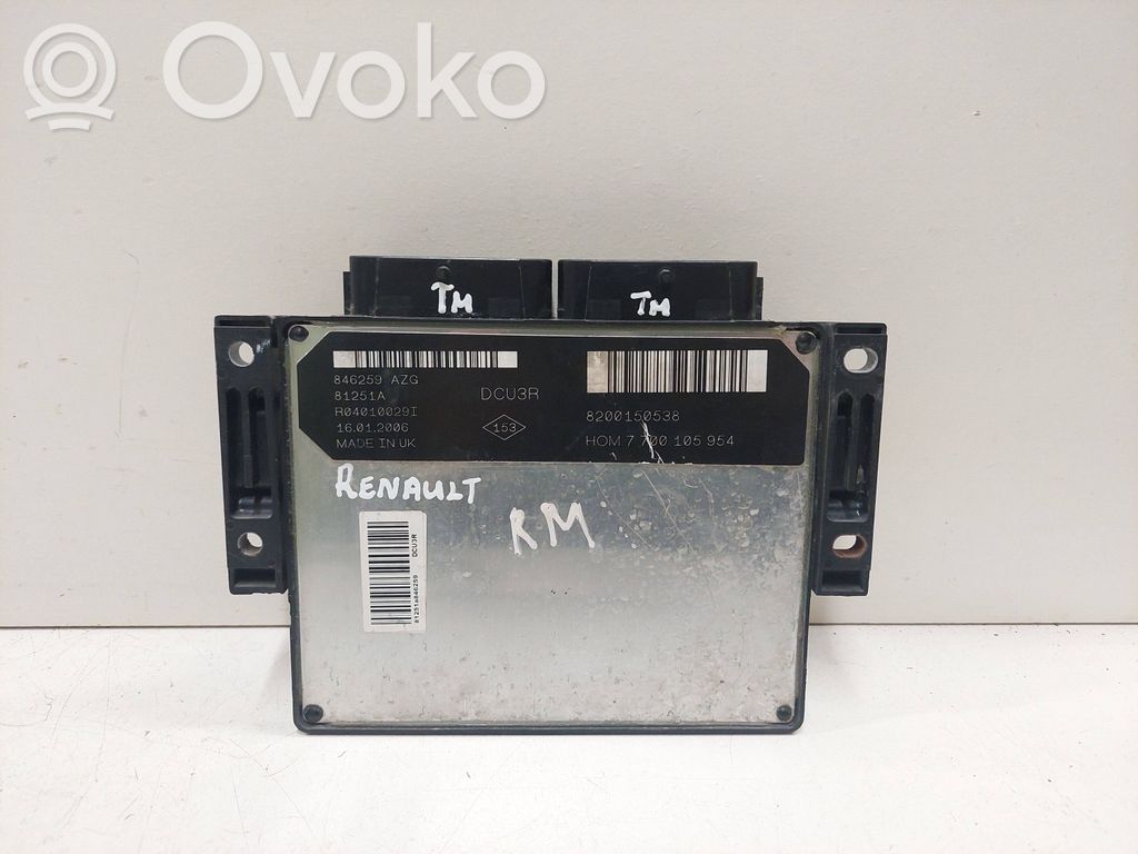 Renault Megane I Engine control unit/module 