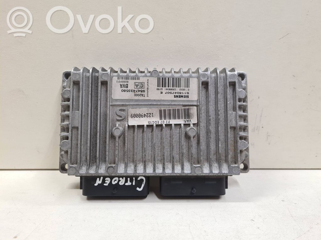 Citroen C5 Gearbox control unit/module 