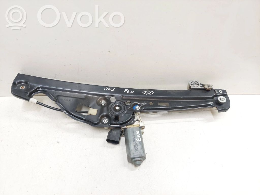 BMW 5 E60 E61 Regulador de puerta trasera con motor 