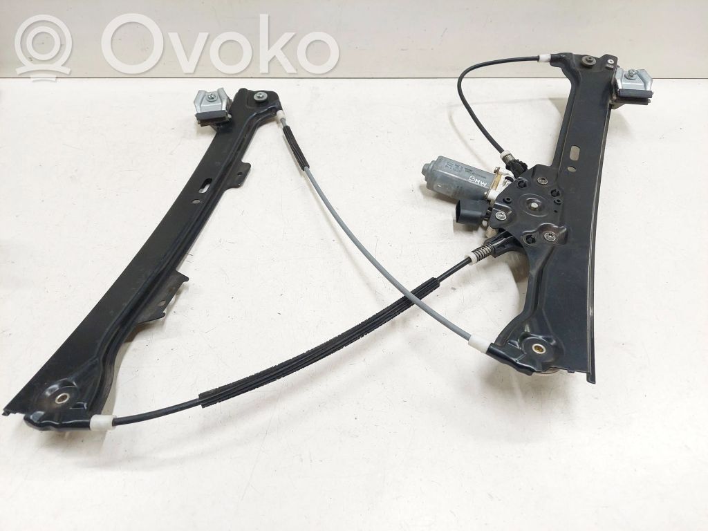 BMW 5 E60 E61 Priekšpusē elektriskā loga pacelšanas mehānisma komplekts 