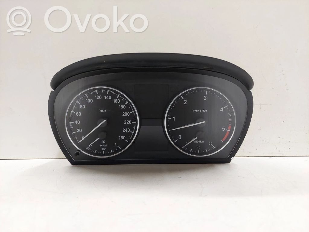 BMW 3 E90 E91 Speedometer (instrument cluster) 
