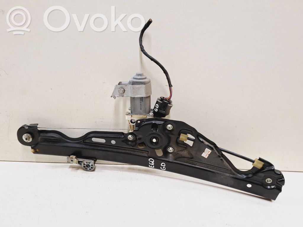 BMW 5 E60 E61 Regulador de puerta trasera con motor 