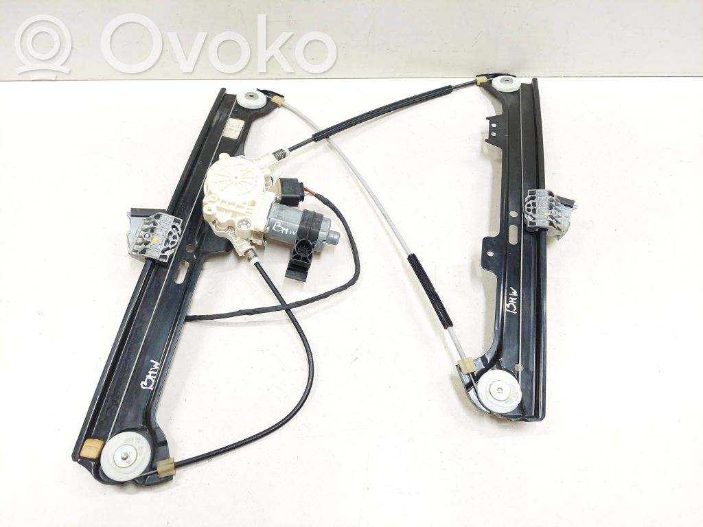 BMW 5 E60 E61 Front door window regulator with motor 