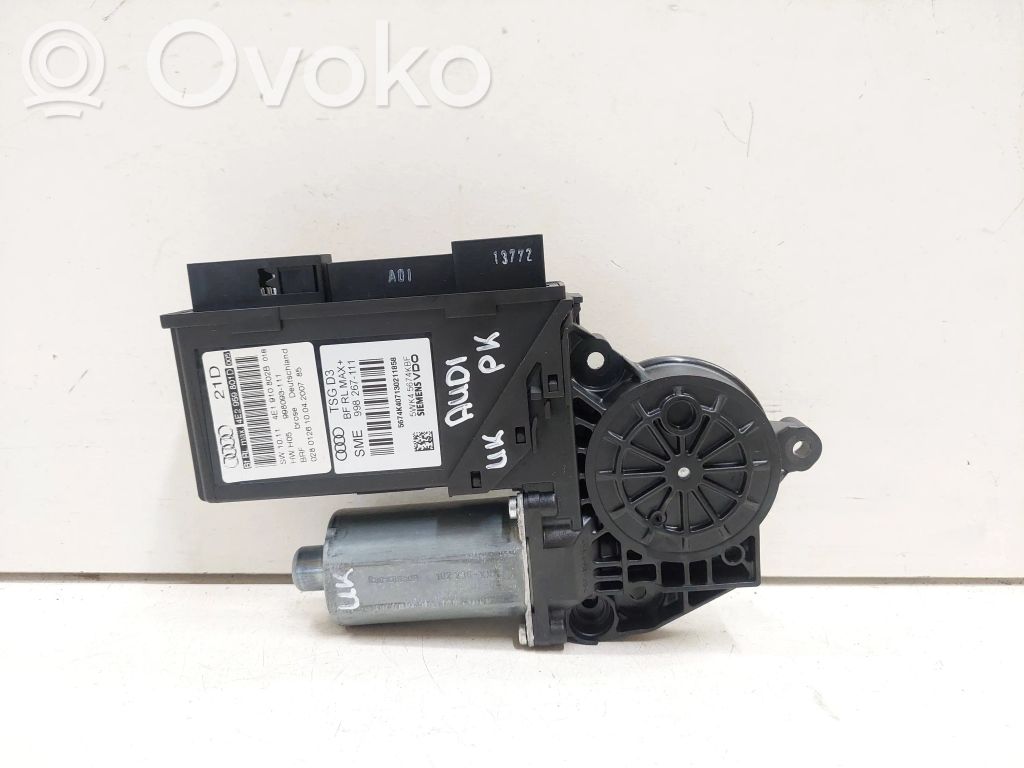Audi A8 S8 D3 4E Front door window regulator motor 