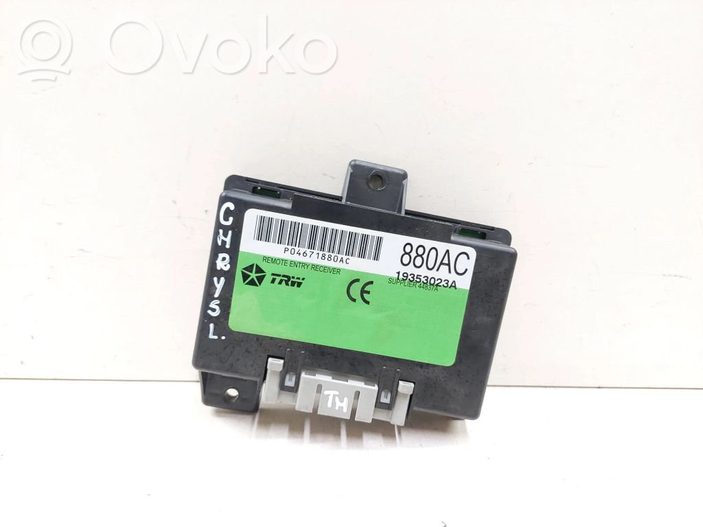 Chrysler PT Cruiser Other control units/modules 