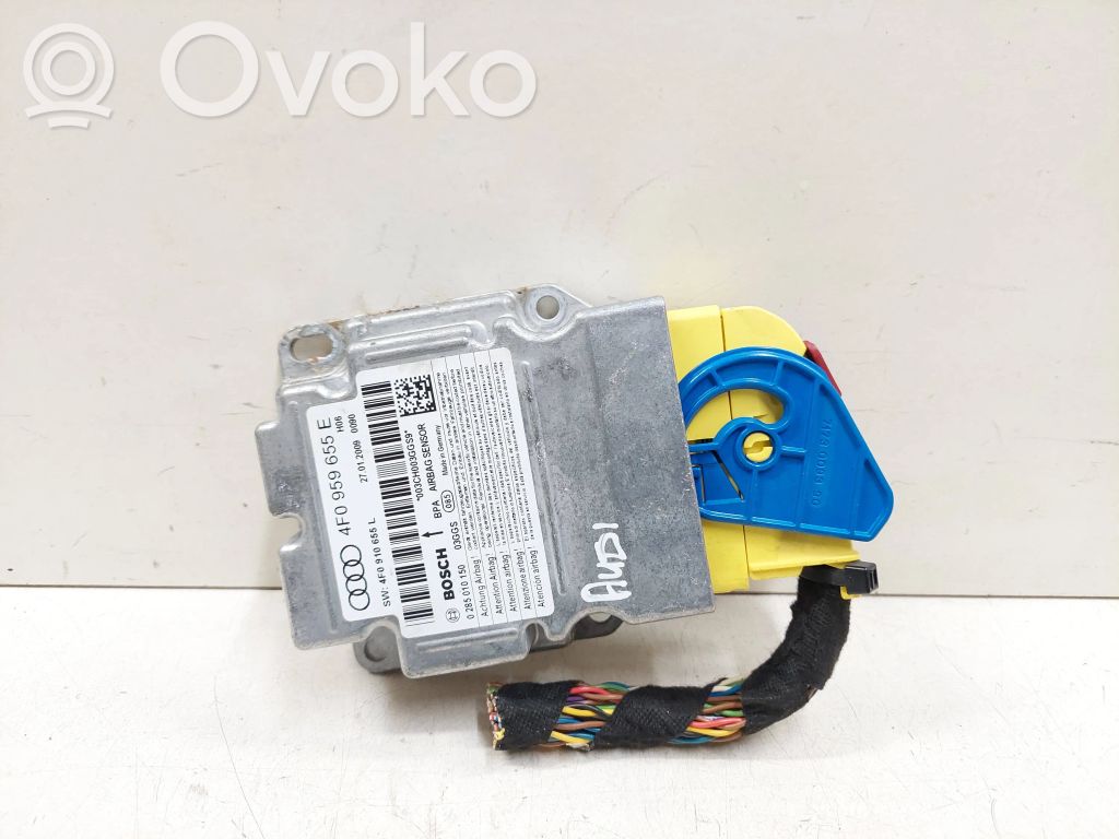 Airbag control unit/module   4F0959655E,4F0910655L,0285010150