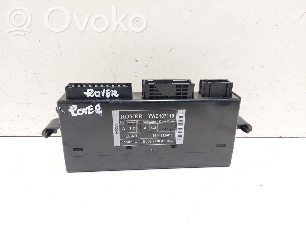 Rover 75 Comfort/convenience module 