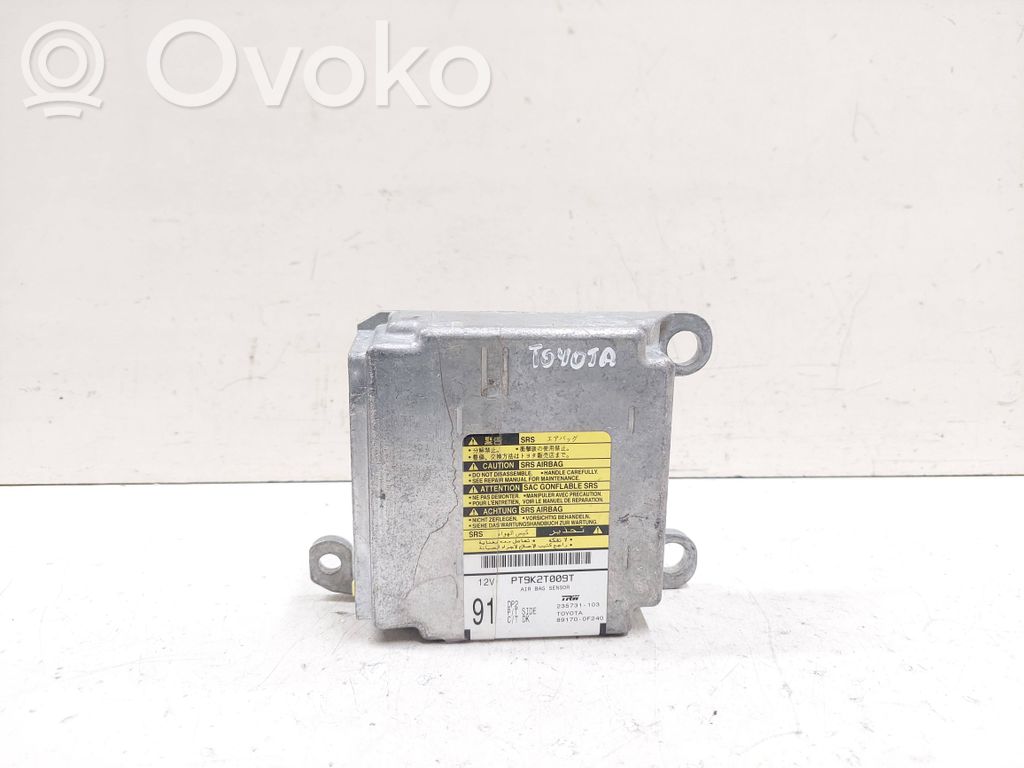 Toyota Corolla Verso E121 Sterownik / Moduł Airbag 