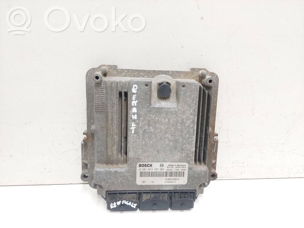 Engine control unit/module   8200666513,8200520036,0281013505