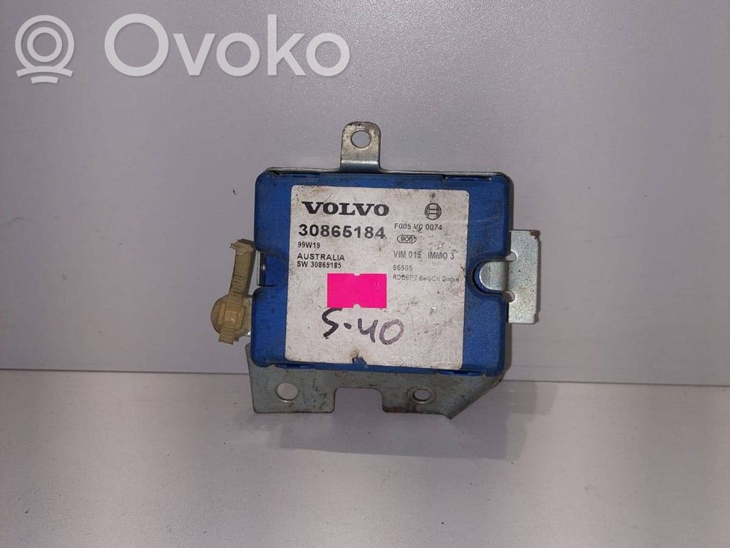 Volvo S40, V40 Immobilizer control unit/module 