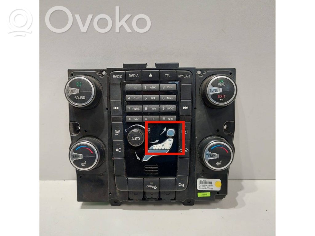 Volvo XC60 Climate control unit 