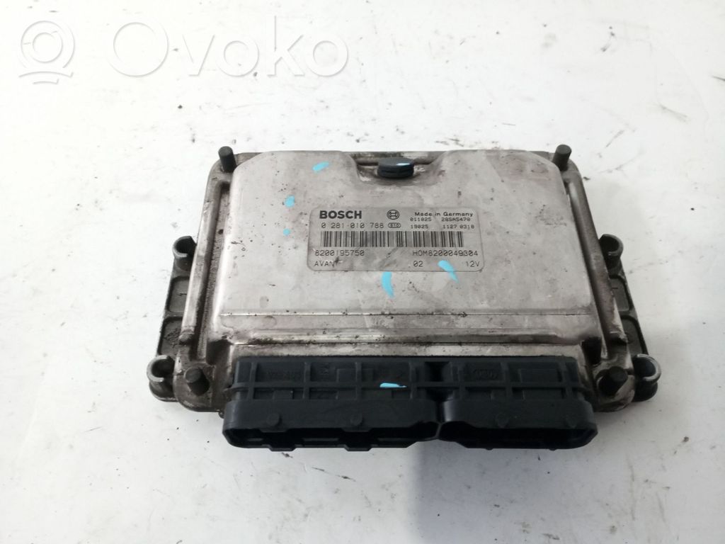Renault Clio II Engine control unit/module 