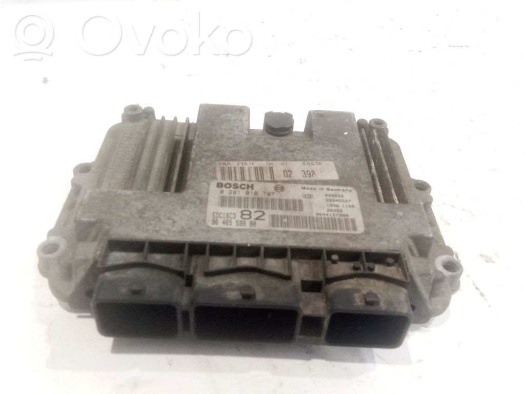 Peugeot 206 Engine control unit/module 
