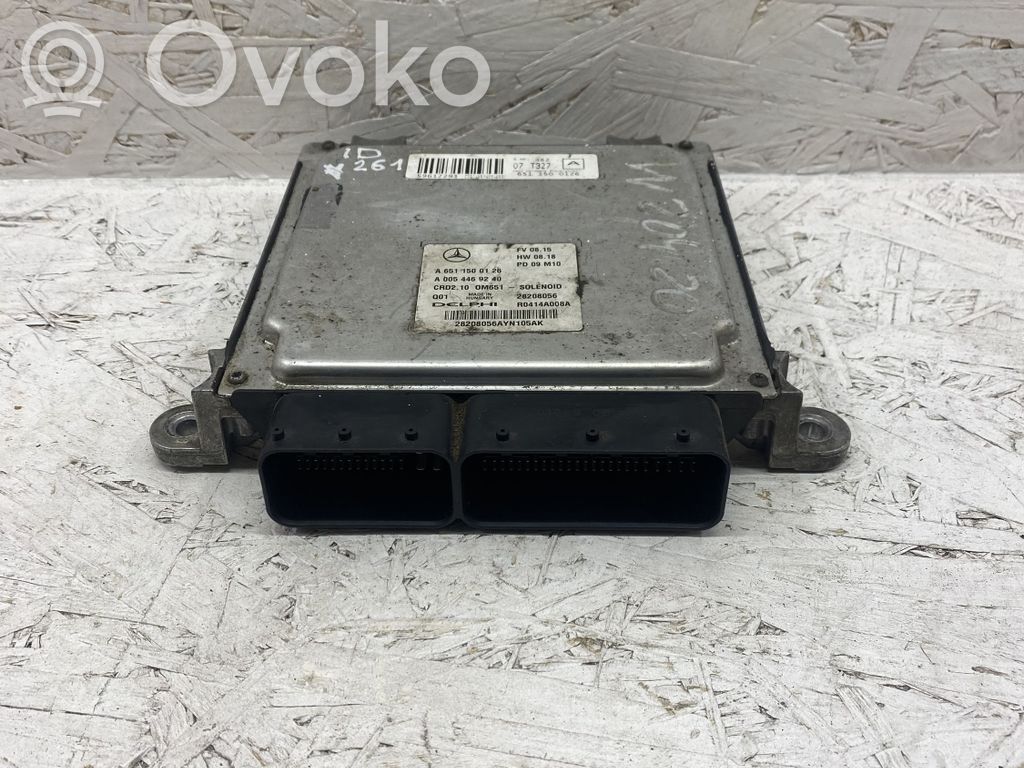 Mercedes-Benz C W204 Engine control unit/module 