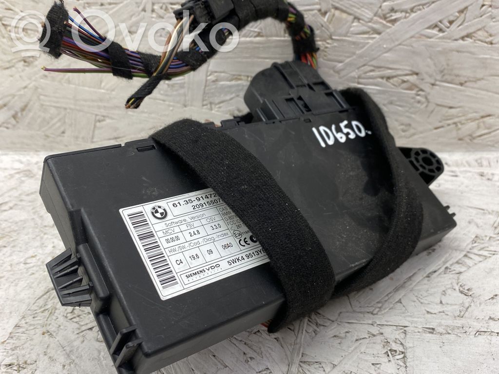 BMW 3 E90 E91 CAS vadības bloka modulis 