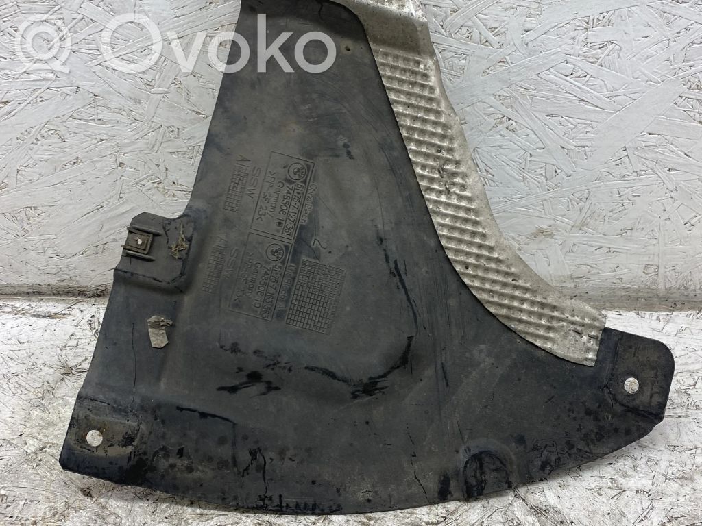 BMW 3 E90 E91 Placa protectora/protector antisalpicaduras motor 