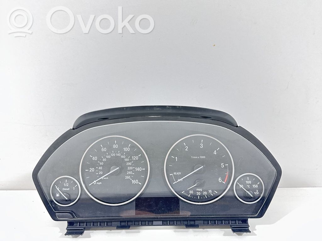 BMW 3 F30 F35 F31 Spidometrs (instrumentu panelī) 