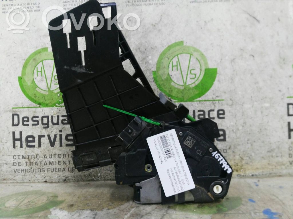 Ford Fiesta Zamek drzwi tylnych 