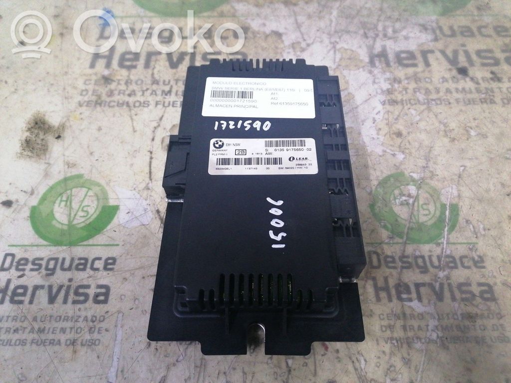 BMW 1 E81 E87 Autres unités de commande / modules 