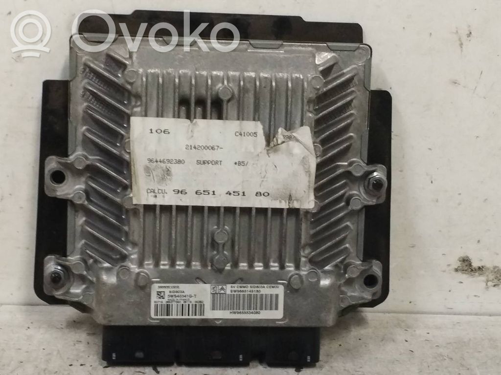 Citroen C4 Grand Picasso Engine control unit/module 